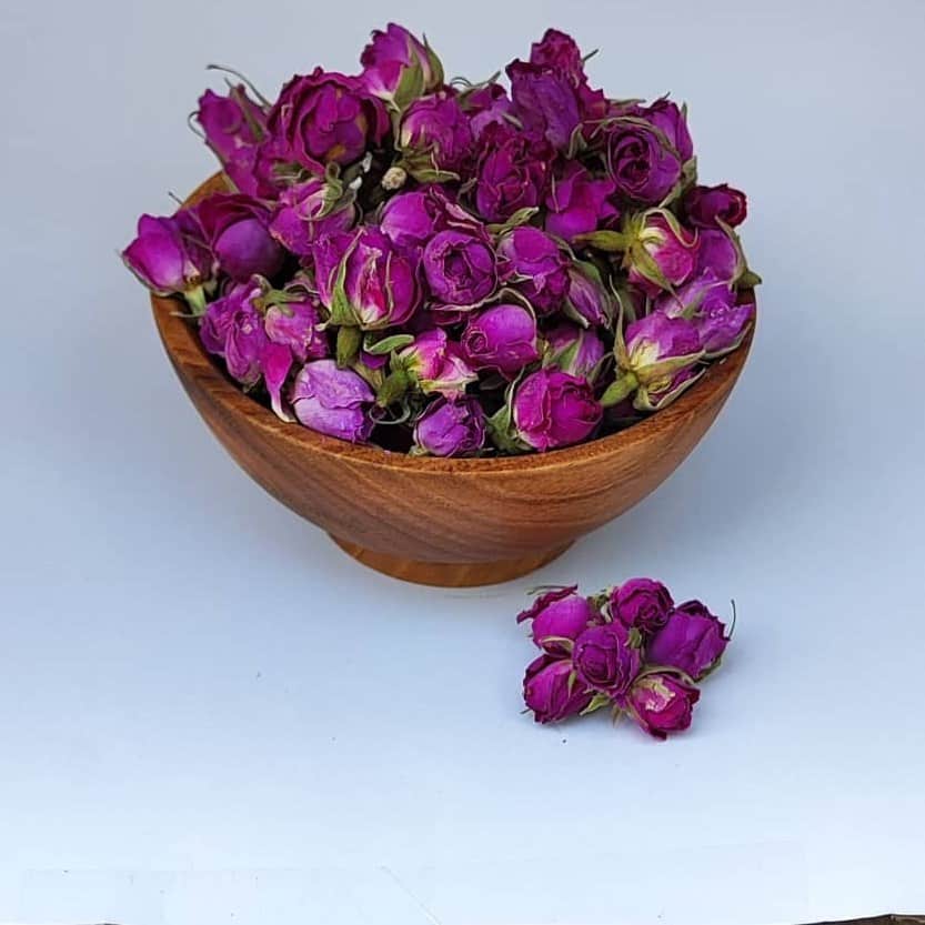 غنچه گل محمدی لطیف ماندگار خانگی